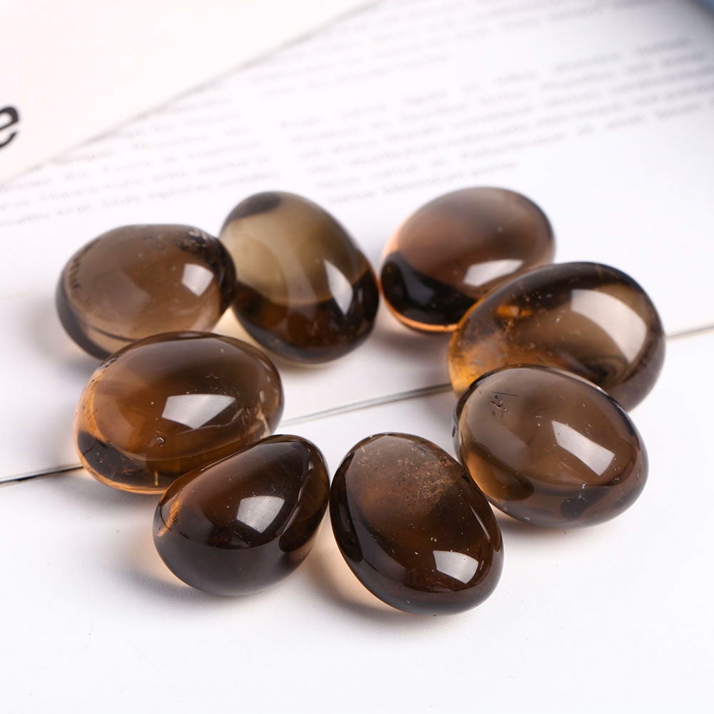Smoky Quartz Tumbled Stones 2.5-3.5cm for Healing
