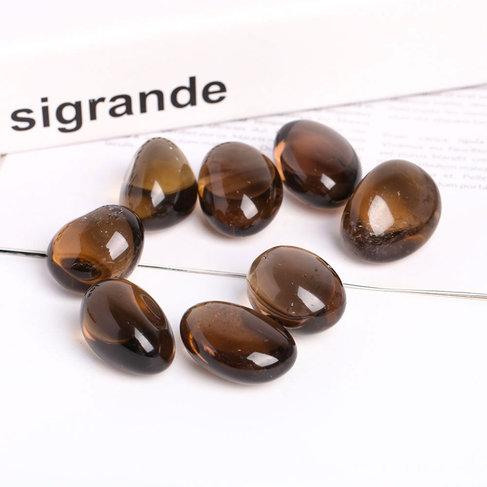 Smoky Quartz Tumbled Stones 2.5-3.5cm for Healing
