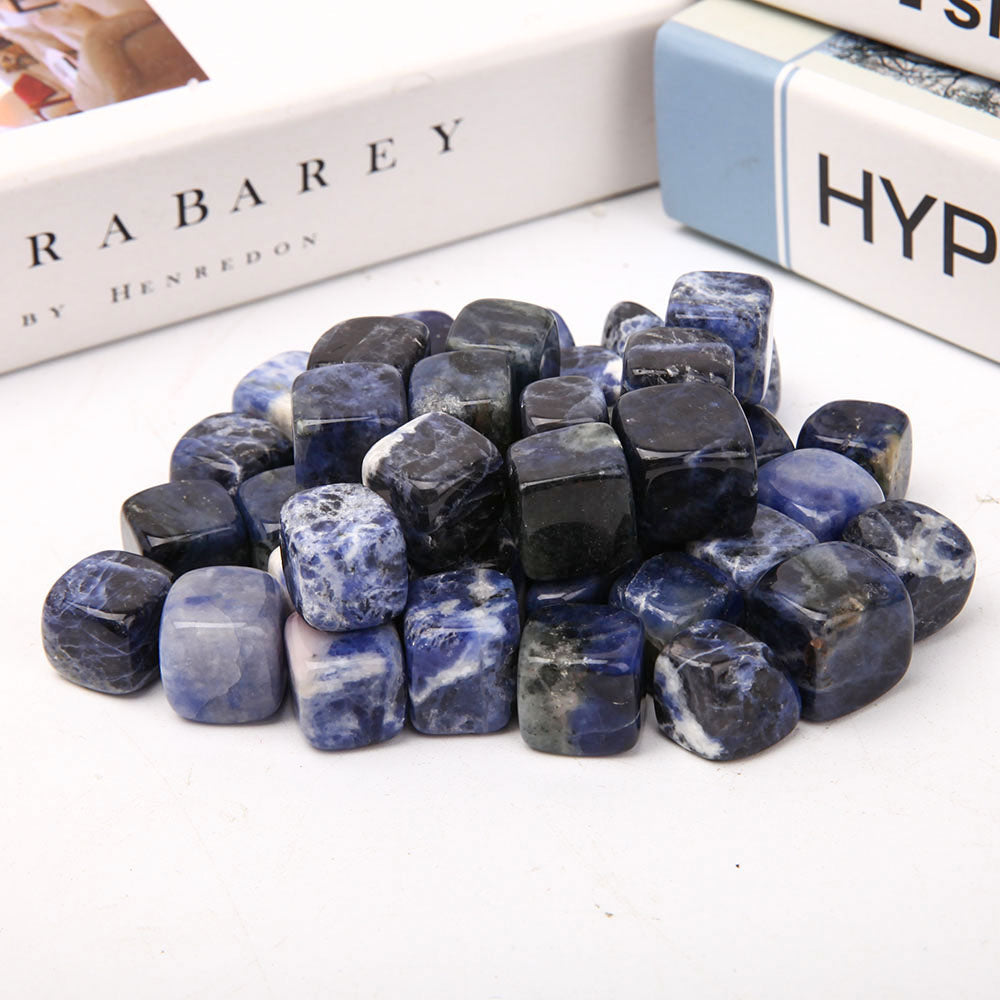 Sodalite 1.5-2cm Cubes Bag for Healing & Energy