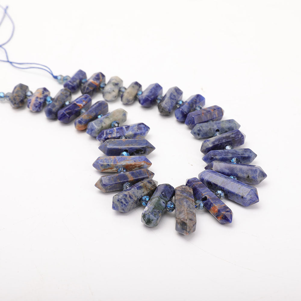 Sodalite Crystal Spiritual Necklace 42cm Healing Energy