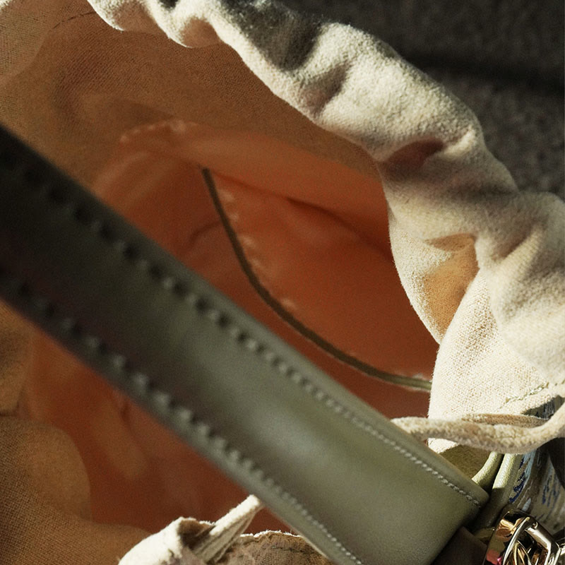 Song Brocade Crane Deer Crossbody Bag for Spiritual Harmony