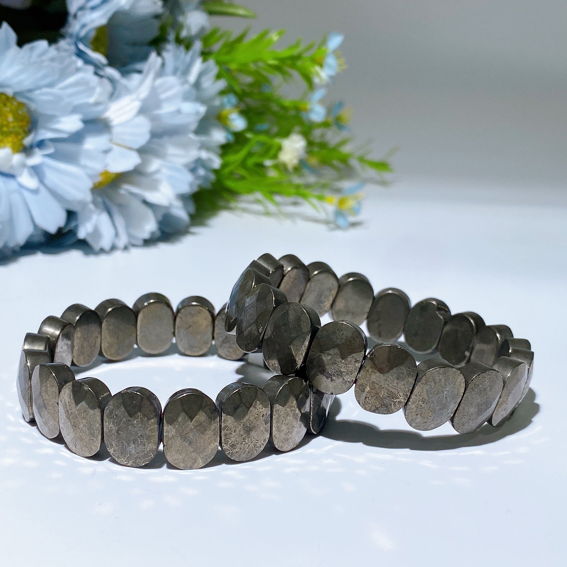 Spiritual Healing Crystal Bangle 12-17mm Durable Energy Bracelet