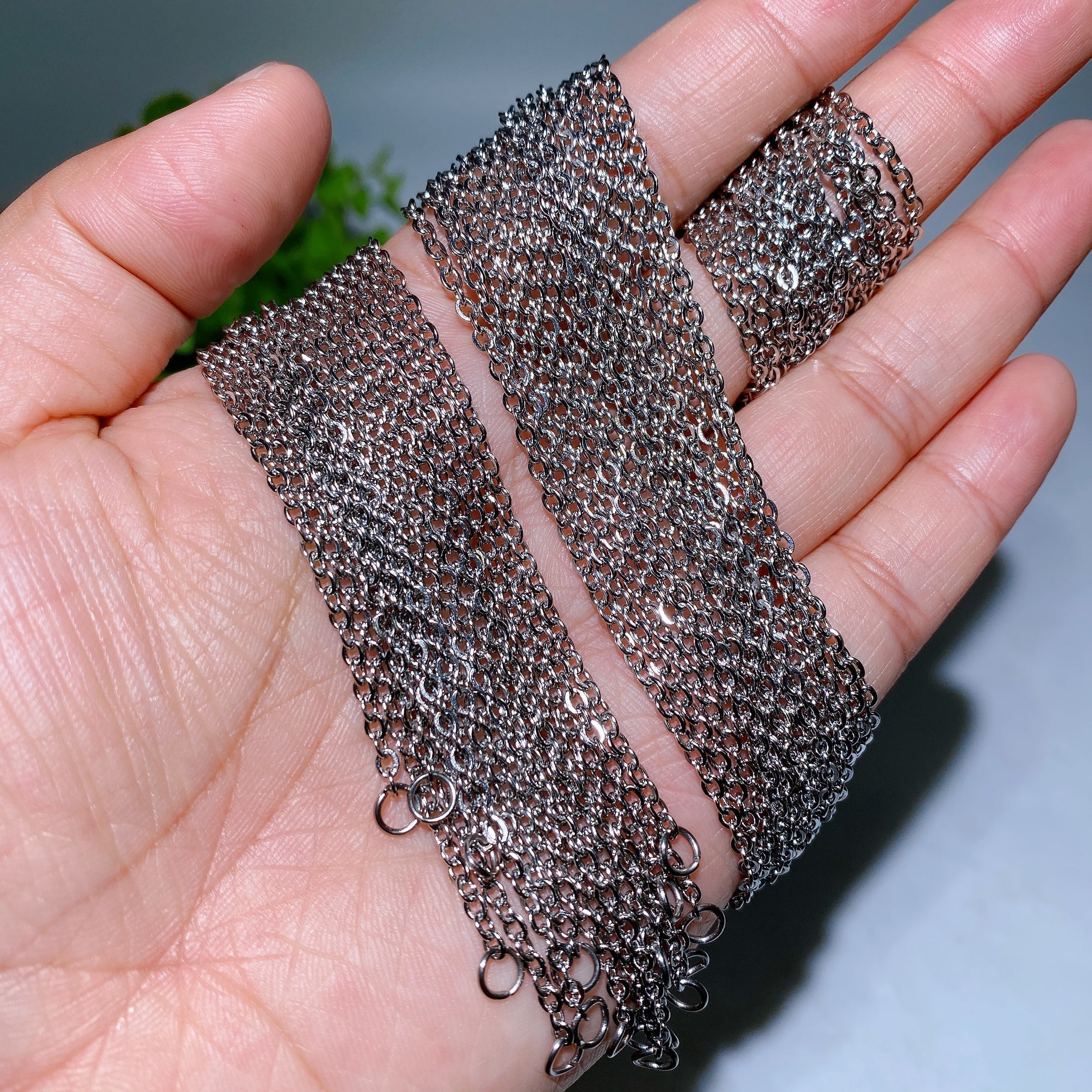 Stainless Steel Spiritual Necklace 45-60cm for Healing Protection