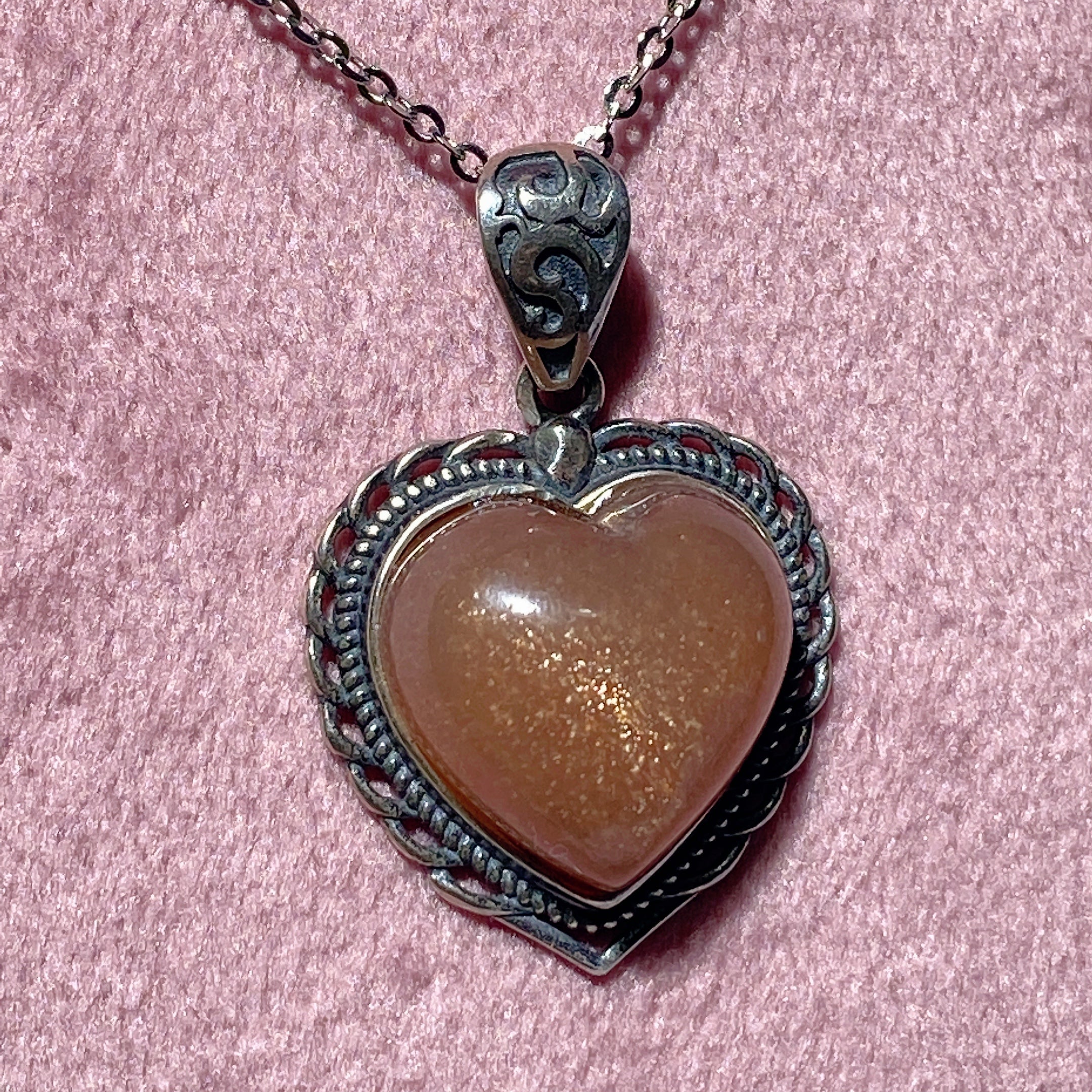 Sterling Silver Amethyst Pendant for Healing & Meditation