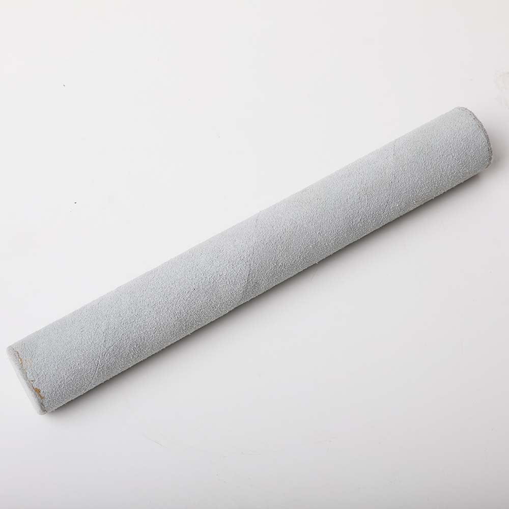 White chalk stick for Suede Mallet used with Crystal Singing Bowl Sheepskin Stick