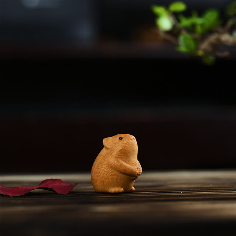 Thuja Sutchuenensis 12 Chinese Zodiac Mini Prosperity Decoration