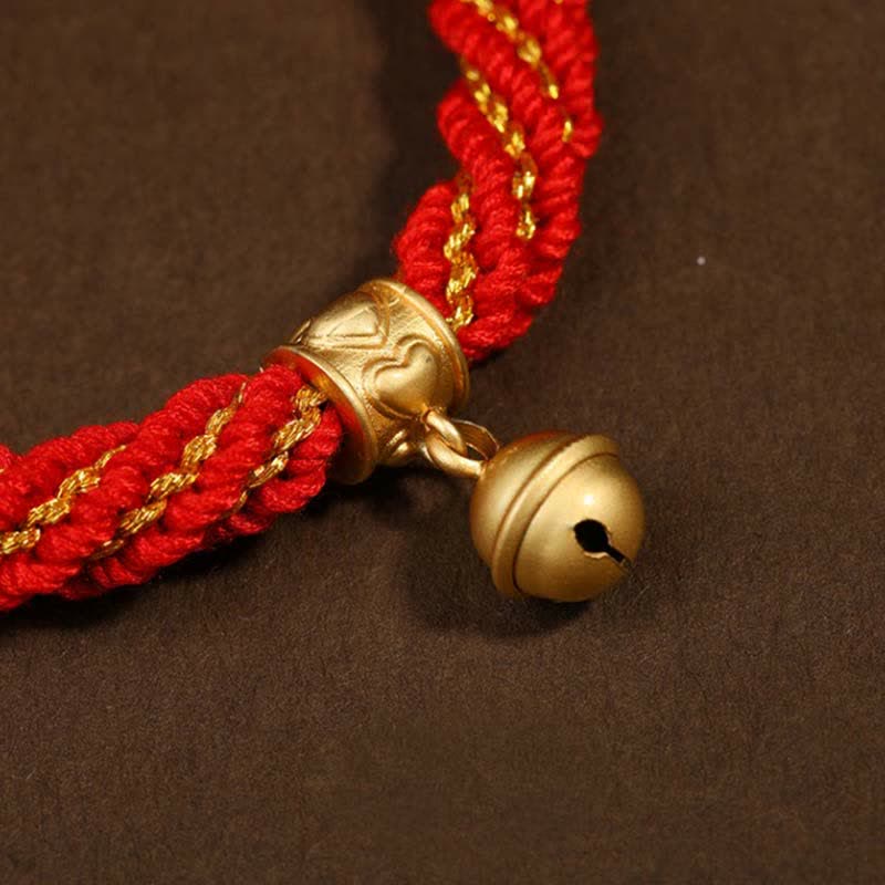 Tibetan Handmade Luck Protection Thangka Prayer Bracelet