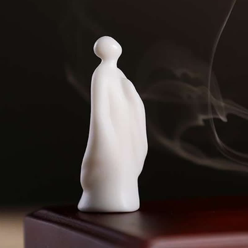 Tibetan Lotus Ceramic Incense Burner