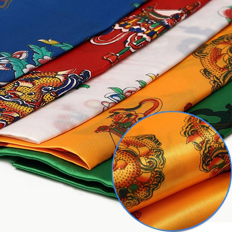 Tibetan Lucky Blessing Khata Scarf 240cm Zen Decor