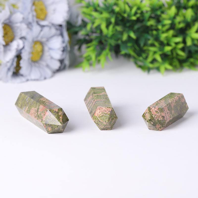 Unakite Crystal Towers 2.4-4.5 Inch Healing Points
