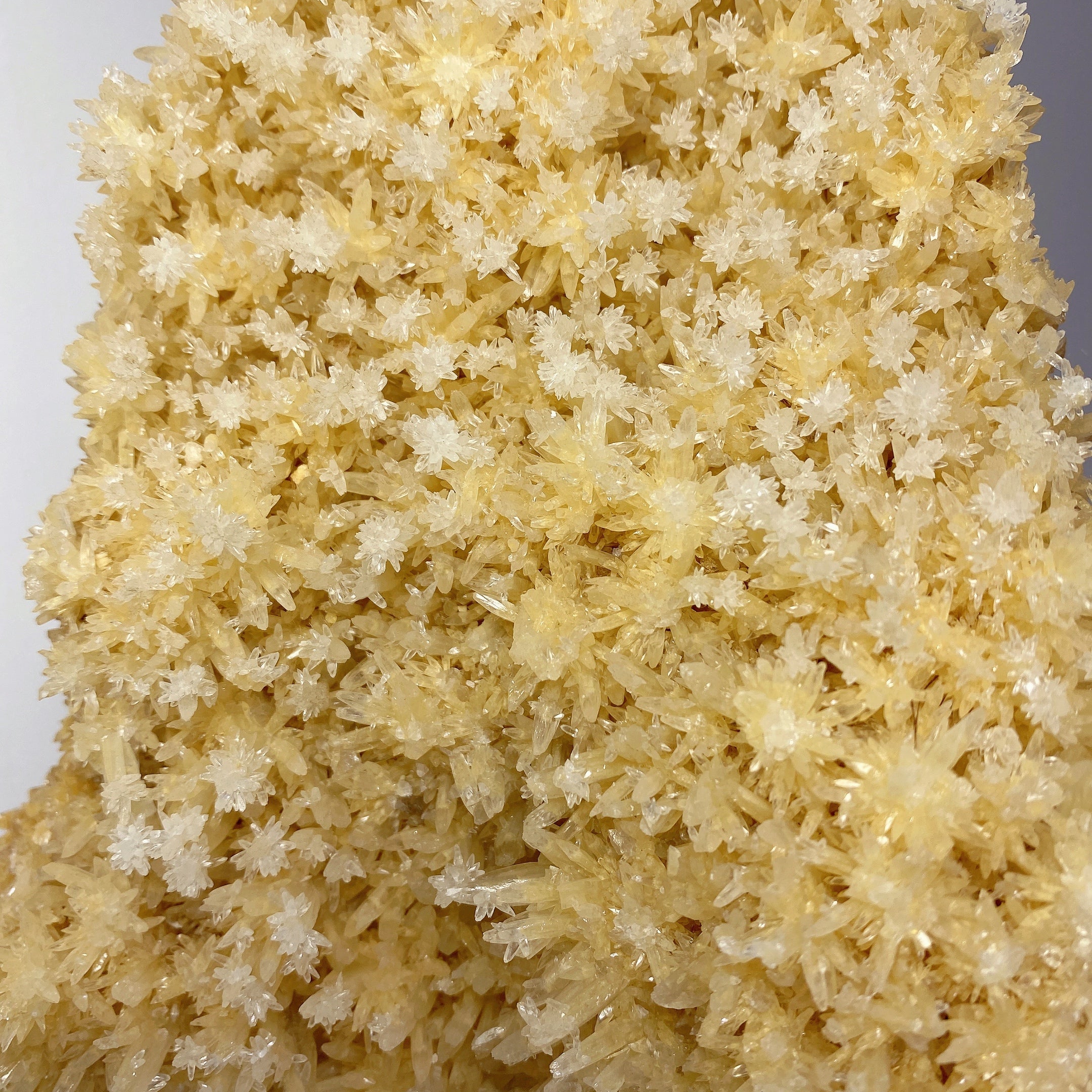 Unique Calcite Cluster Crystal Specimen 26cm with Stand