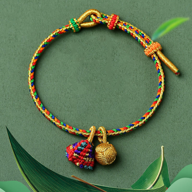 Unisex Colorful Red String Charm Bracelet for Luck & Protection