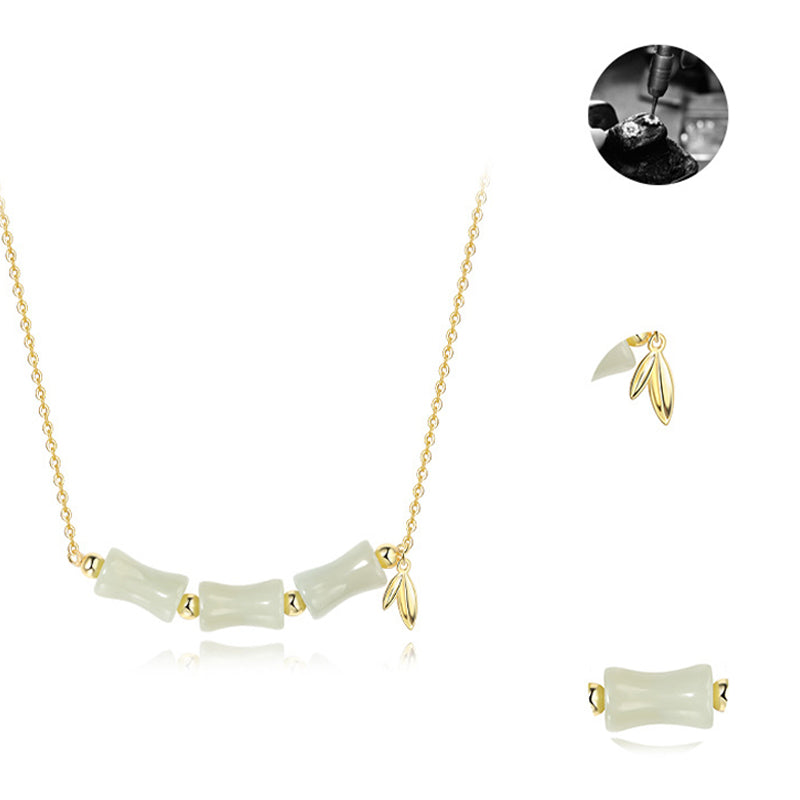 Unisex Hetian Jade Fu Character Prosperity Bracelet 18cm