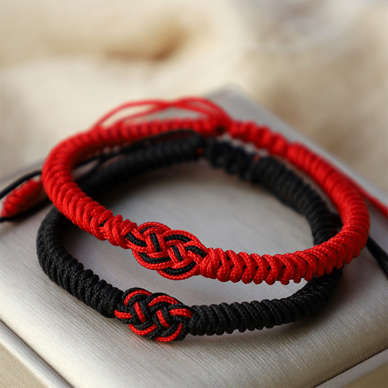 Unisex Tibetan Red String Protection Bracelet for Luck