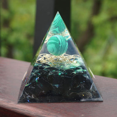 Universe Of Opportunity Orgone Pyramid Crystal Decor