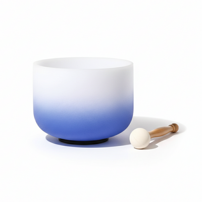 Indigo Aria Gradient A Note Crystal Singing Bowl