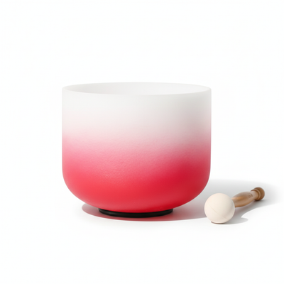 Crystal Singing Bowl - Root Chakra C Note Meditation Bowl