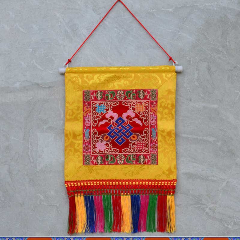 Vajra Wall Art with Bagua Map | Feng Shui Decor 32cm