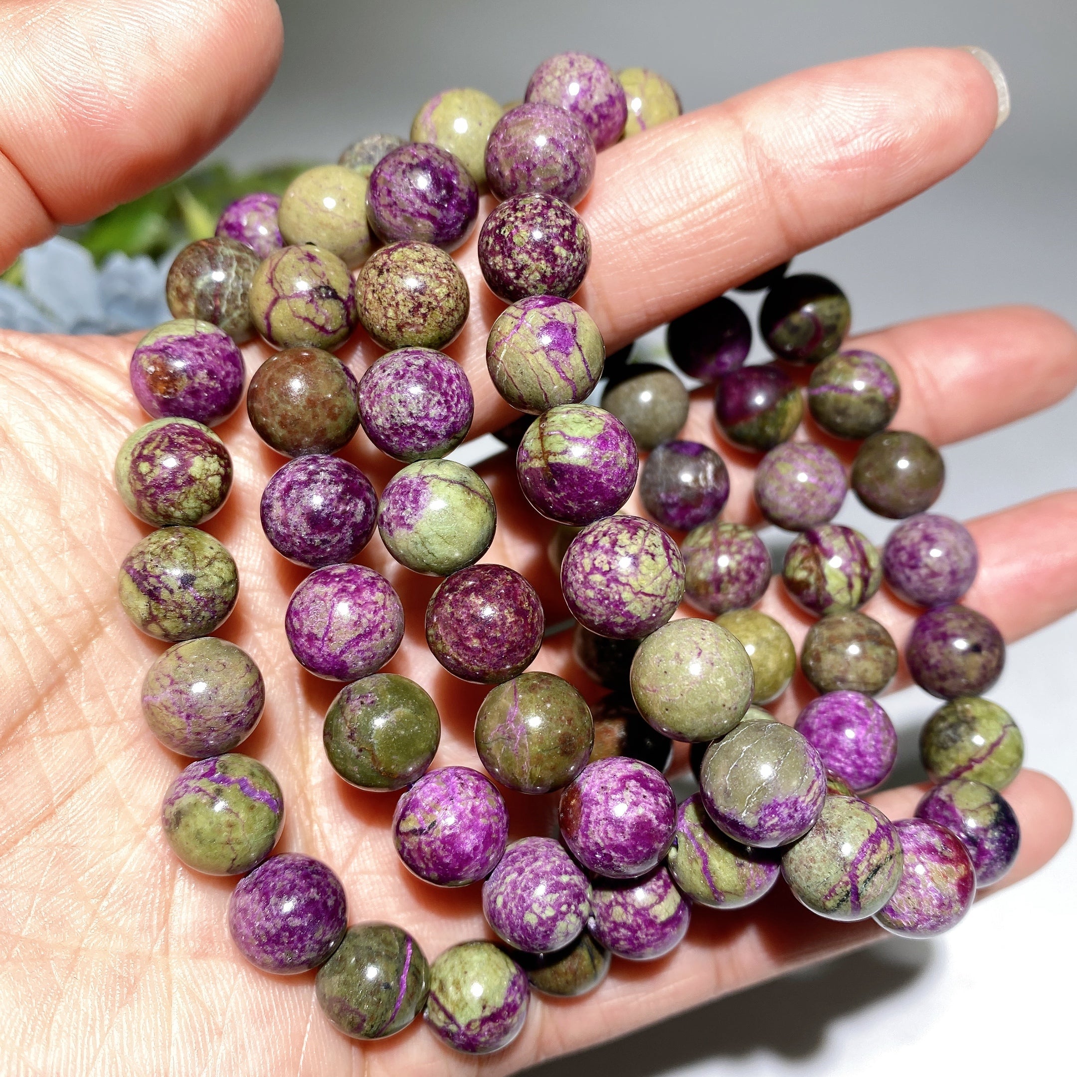 Versatile Atlantisite 4-10mm Spiritual Healing Bracelet