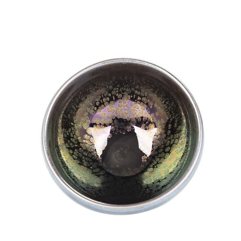 Vintage Ceramic Teacup 100ml Handmade Tableware