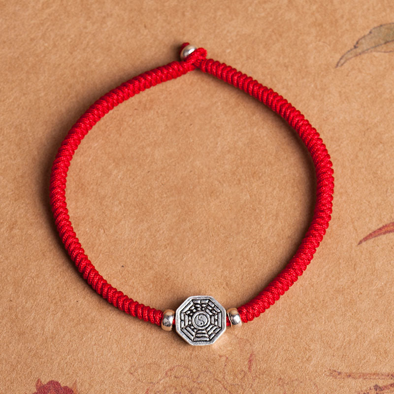 Yin Yang Cinnabar Concentration Bracelet 6mm String