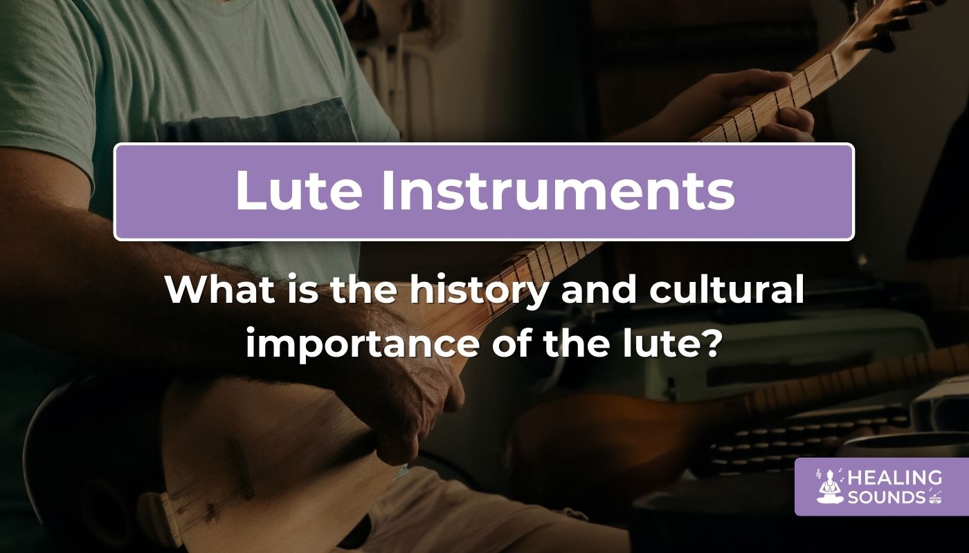 History and origin of the lute instrument