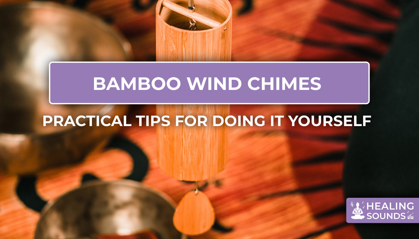 Steps for DIY bamboo wind chimes   