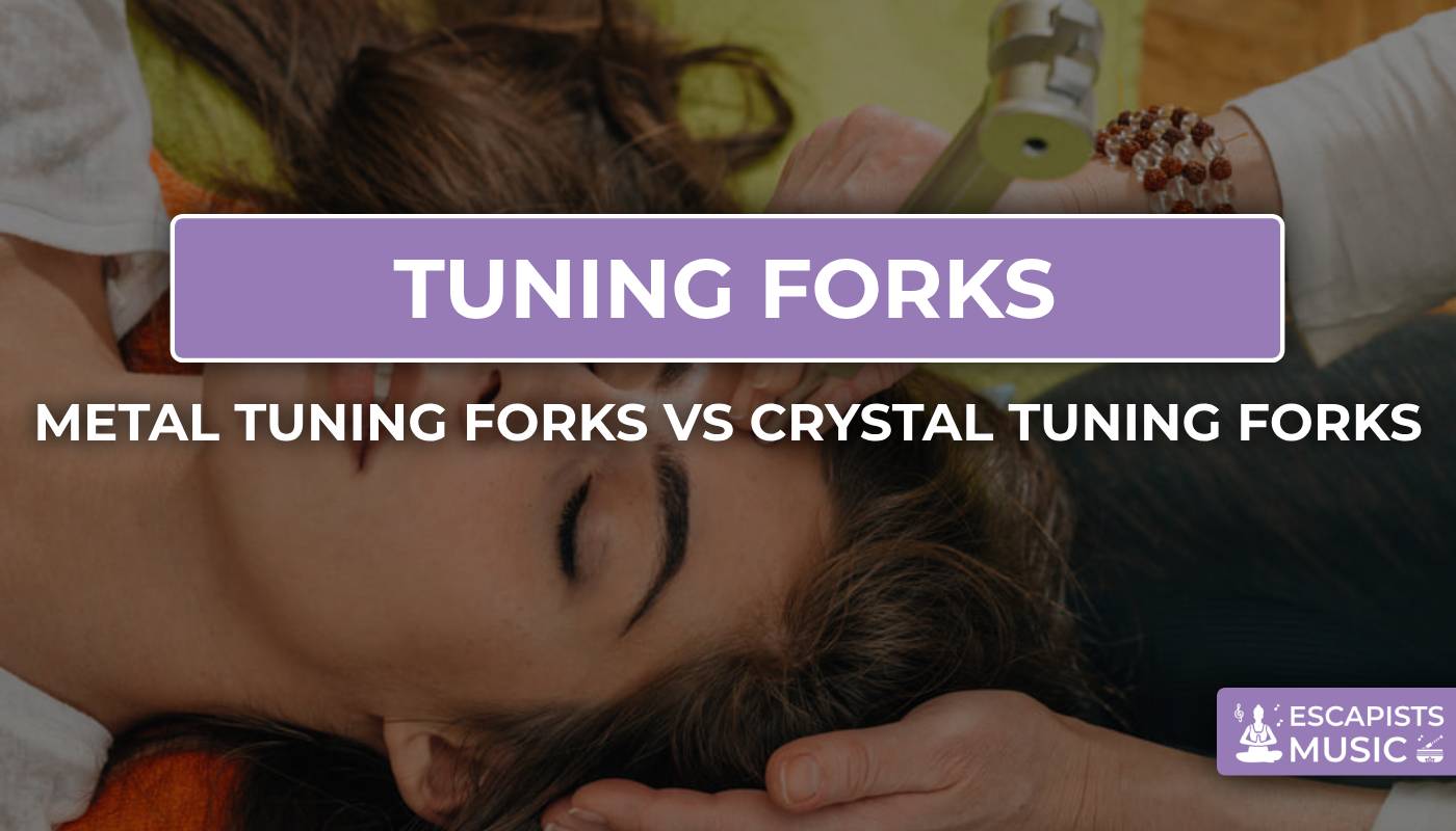 differences between metal and crystal tuning forks