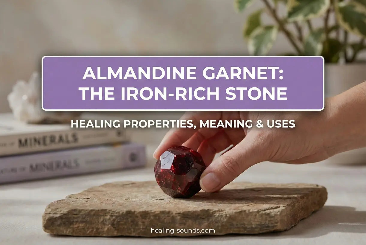 almandine-garnet-iron-rich