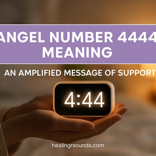 Angel Number 4444 Meaning: Stability & Divine Support