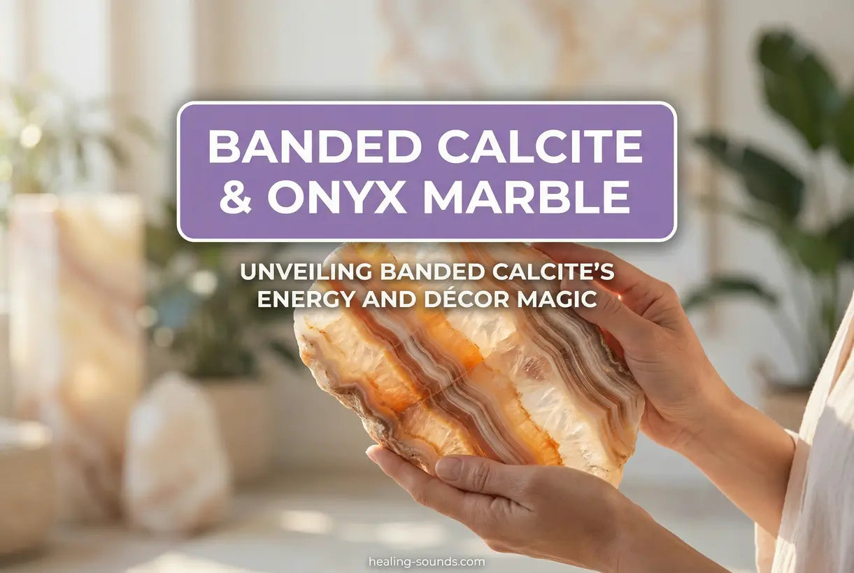Banded Calcite: Spiritual Meaning, Onyx Marble & Healing Uses