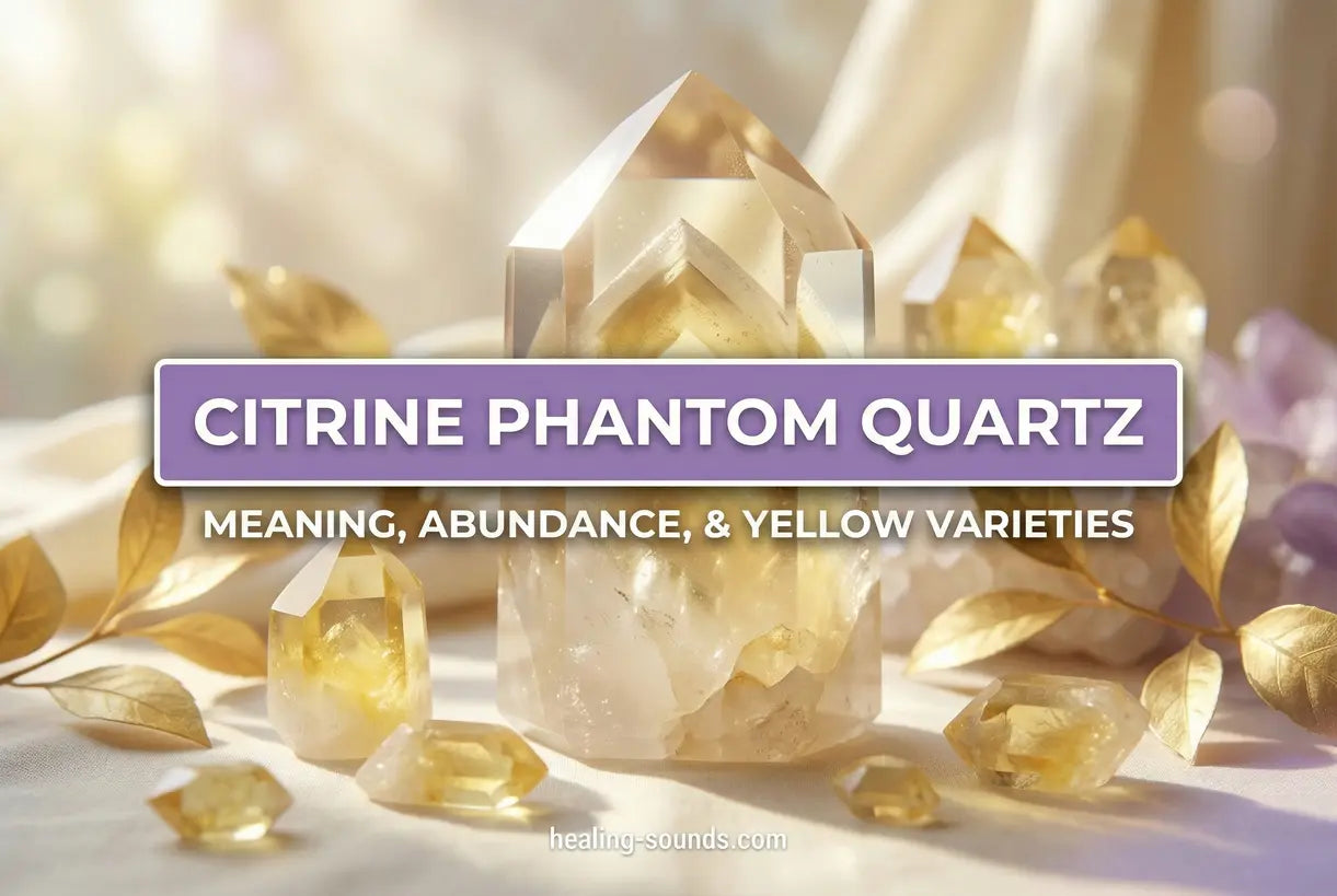 Citrine Phantom Quartz Meaning: Abundance, Uses & Yellow Varieties