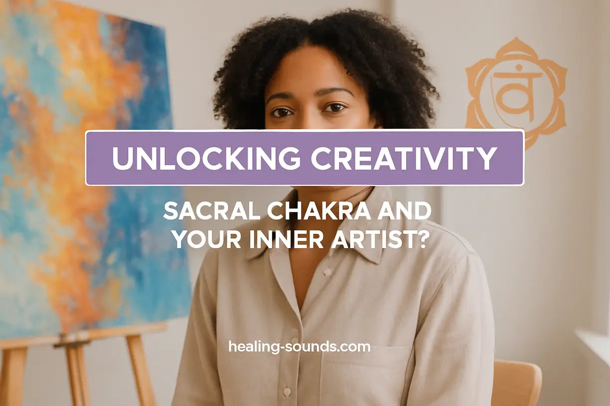 Sacral Chakra and creativity illustration