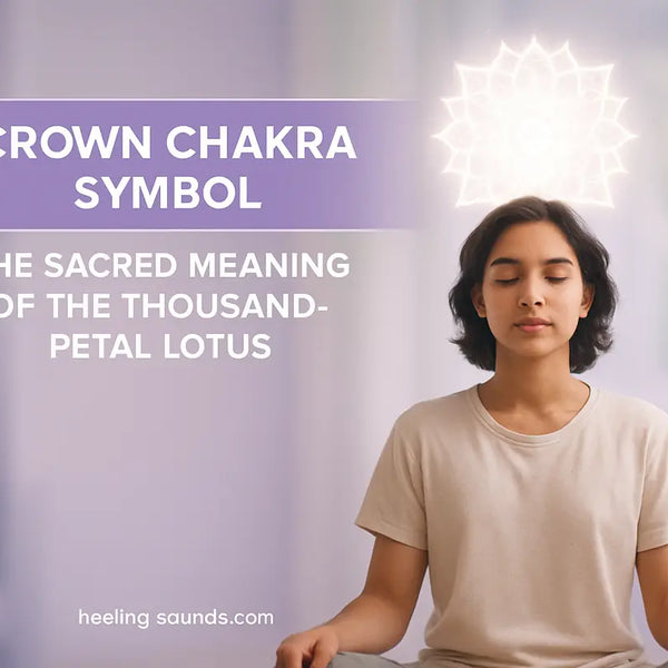 Crown Chakra Symbol: The Meaning of the Thousand Petal Lotus