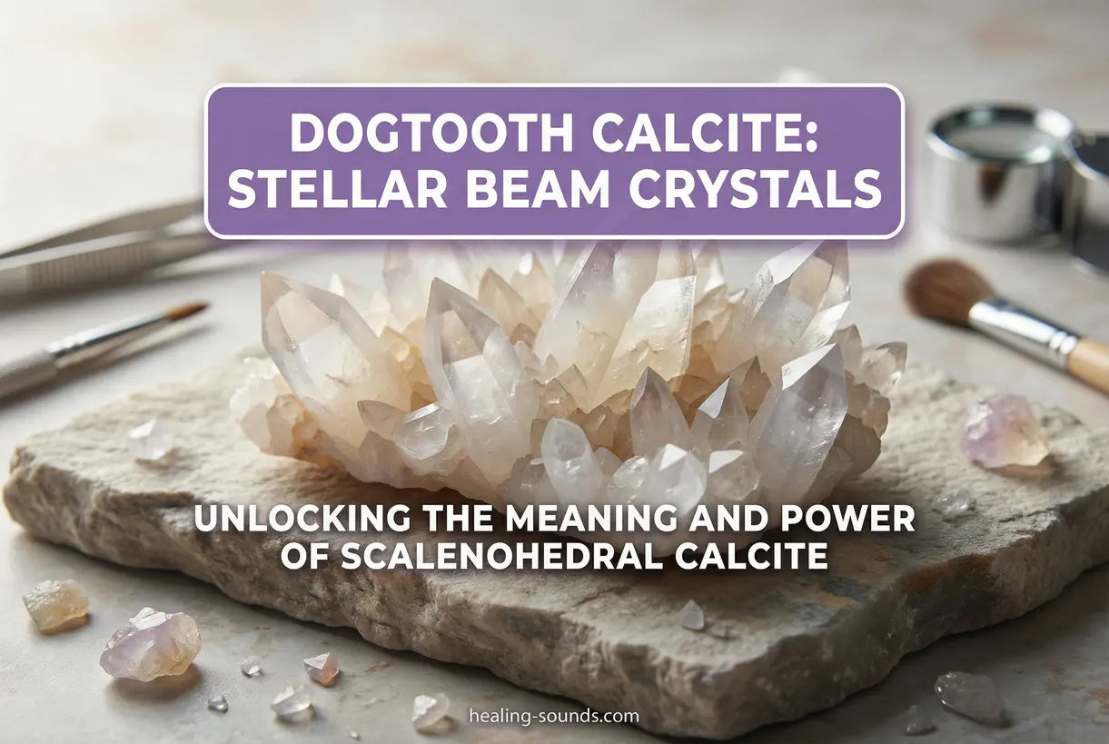 Dogtooth Calcite: Meaning, Properties & Crystal Benefits Guide