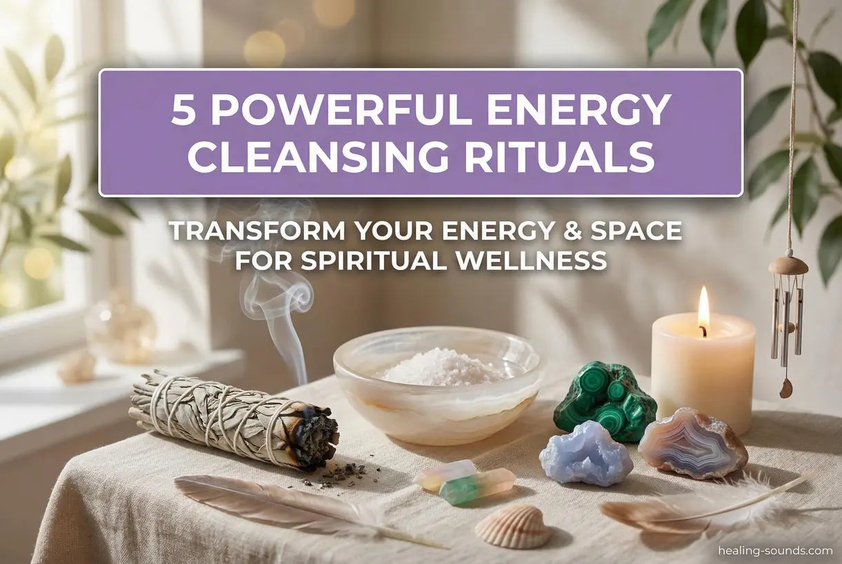 Energy Cleansing Rituals: 5 Powerful Rituals for Spiritual Wellness