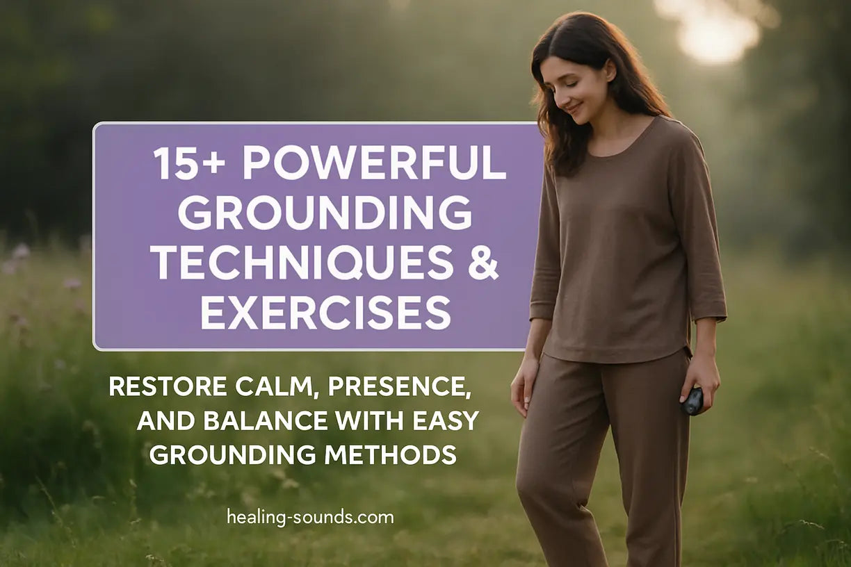 Grounding Techniques Guide: 15+ Exercises for Calm & Balance