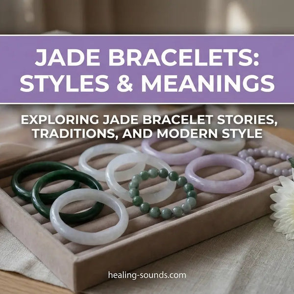 Jade Bracelet Guide: Styles, Meanings Authenticity Healing Sounds