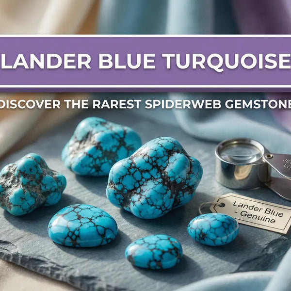 Lander Blue Turquoise: Rarest Spiderweb Gemstone Guide
