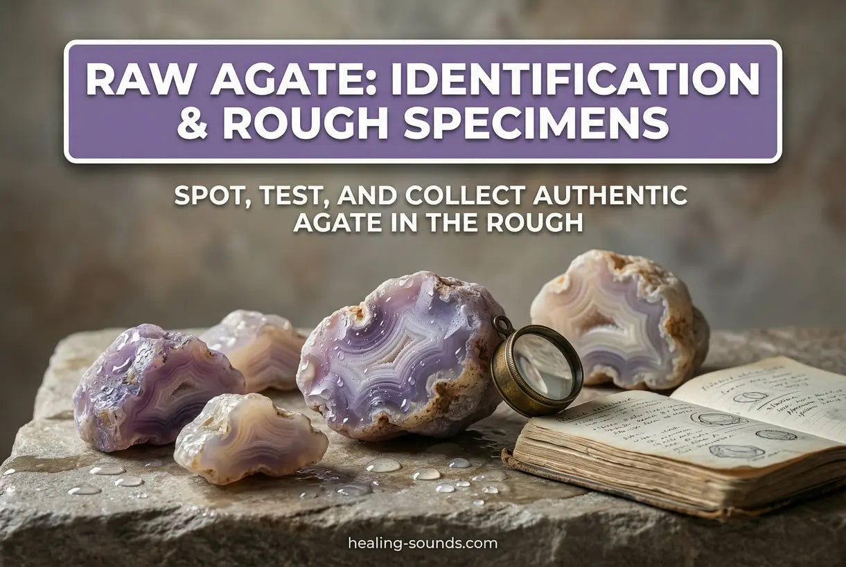 Raw Agate Identification Guide Spotting Authentic Rough Specimens