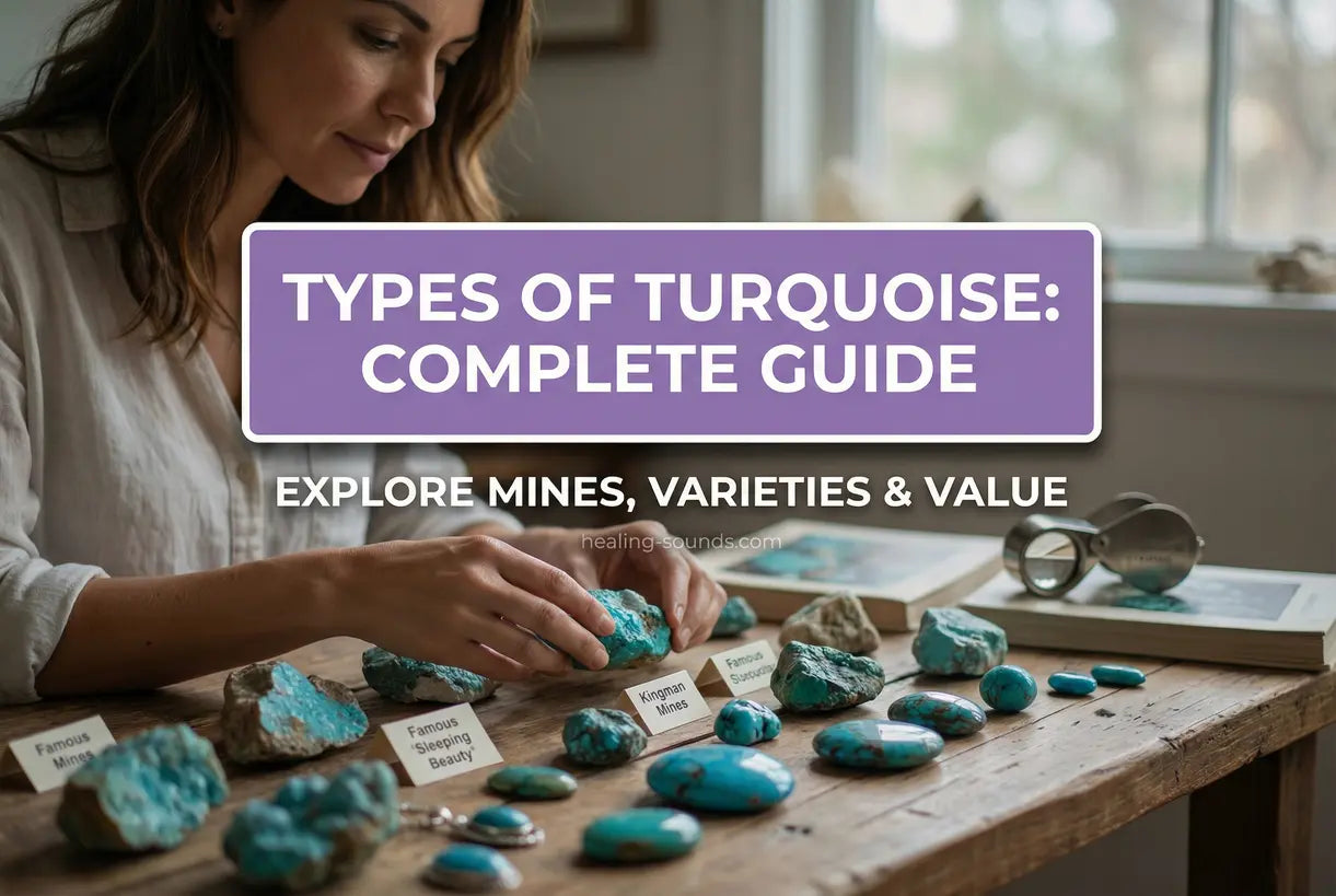 Types of Turquoise: Mines, Varieties & Identification Guide