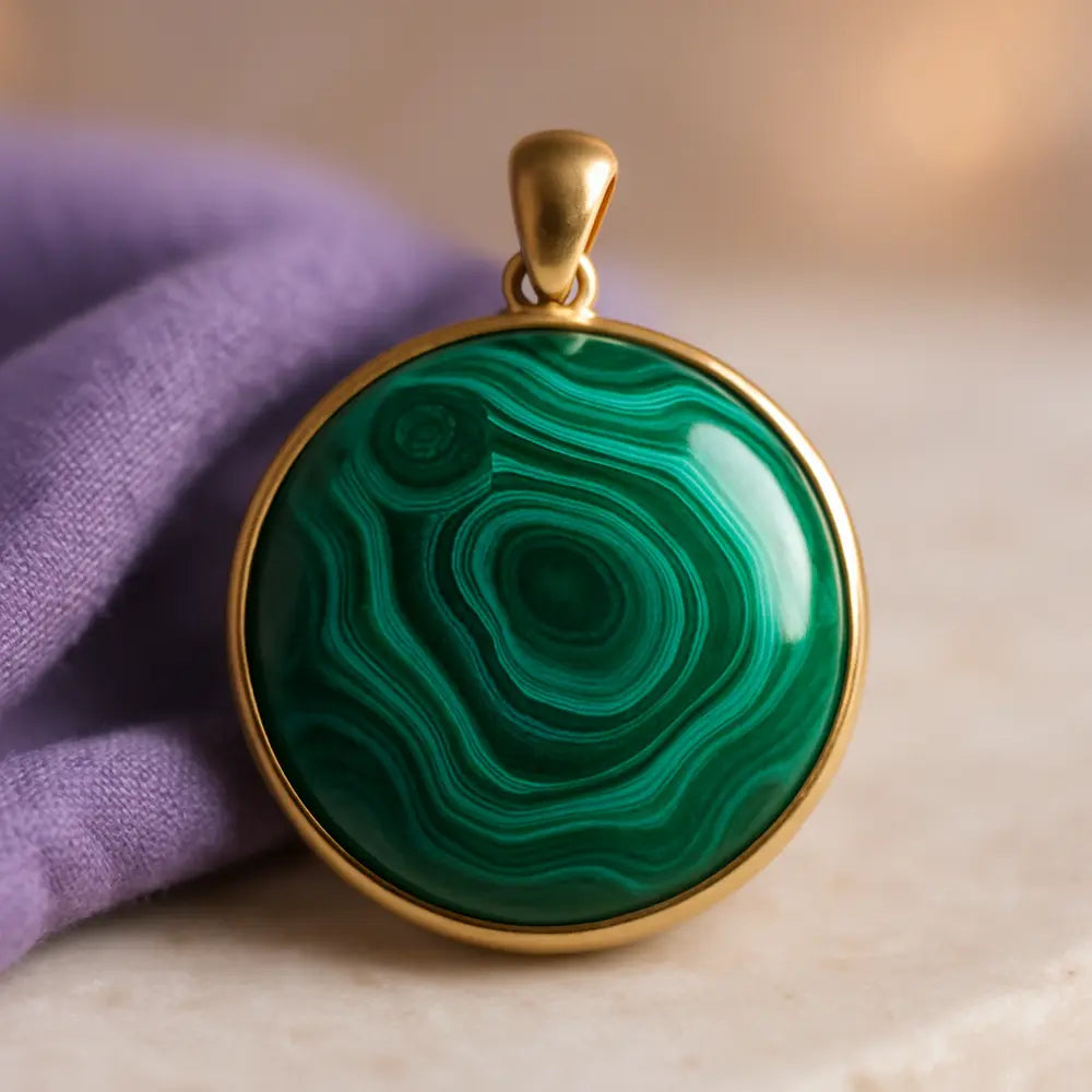 Exquisite Malachite Pendants | Healing Sounds