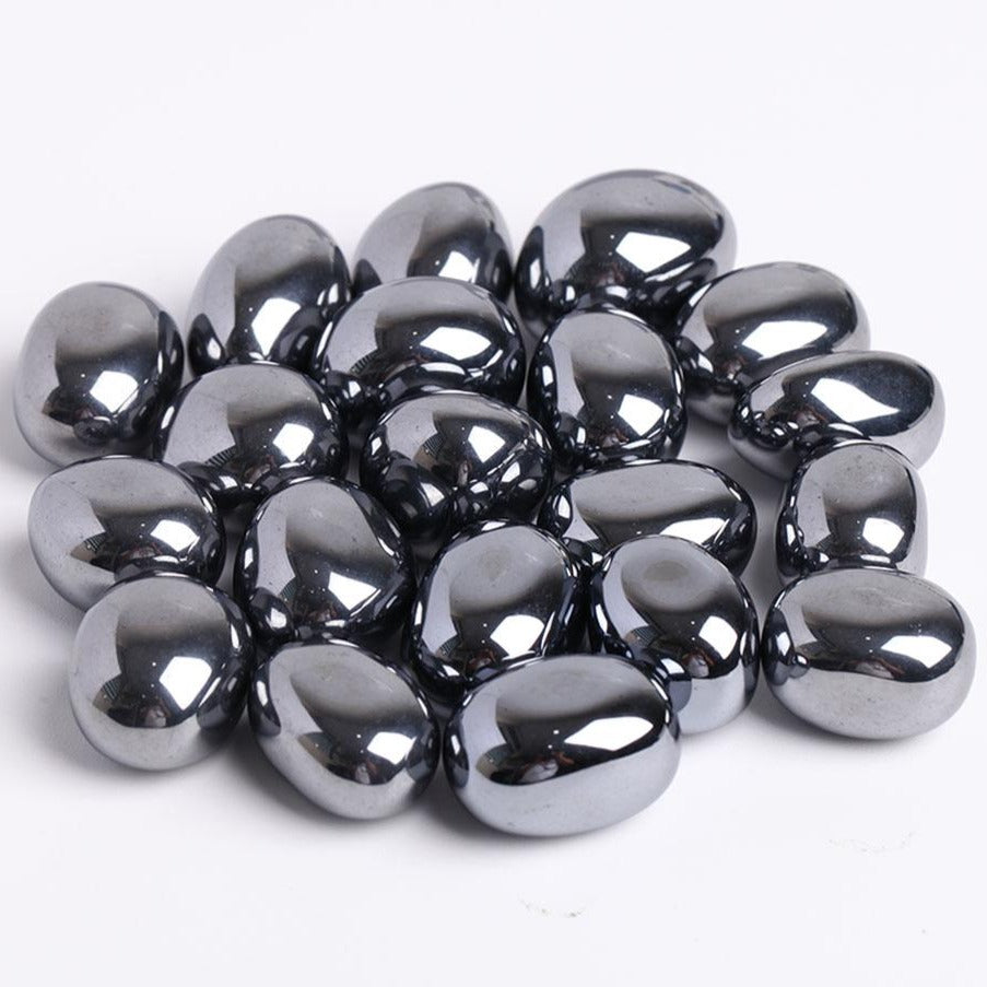 0.25kg Terahertz Tumbled Stones 2-3cm for Healing