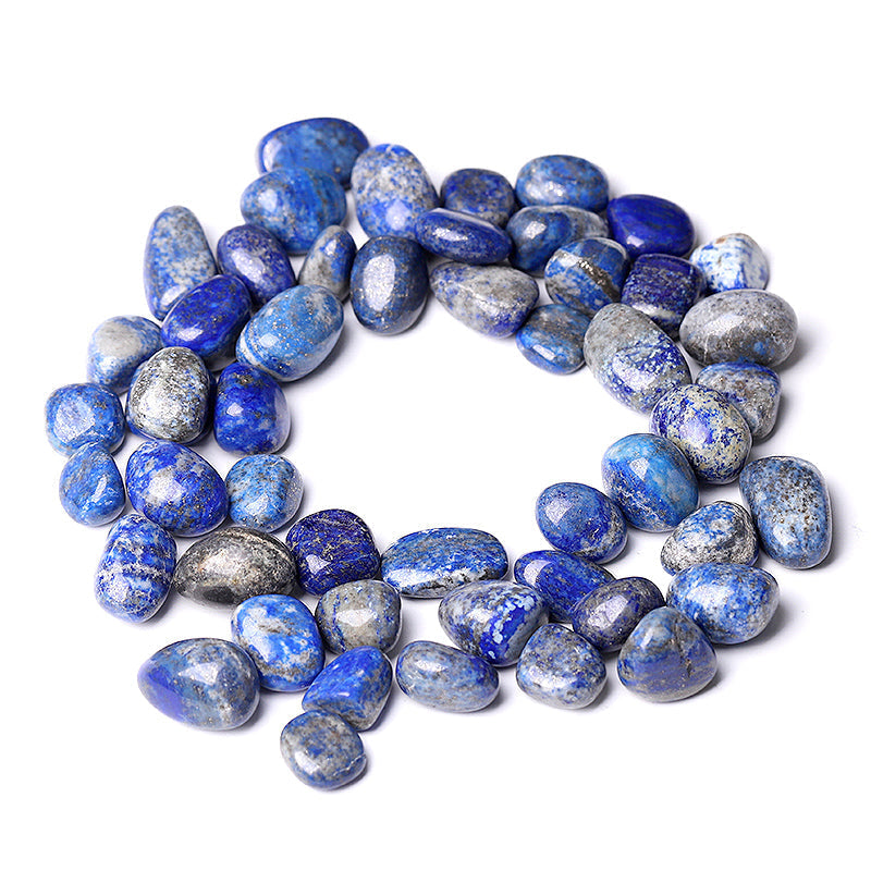 0.5kg Polished Lapis Lazuli Blue Tumbled Stones for Healing
