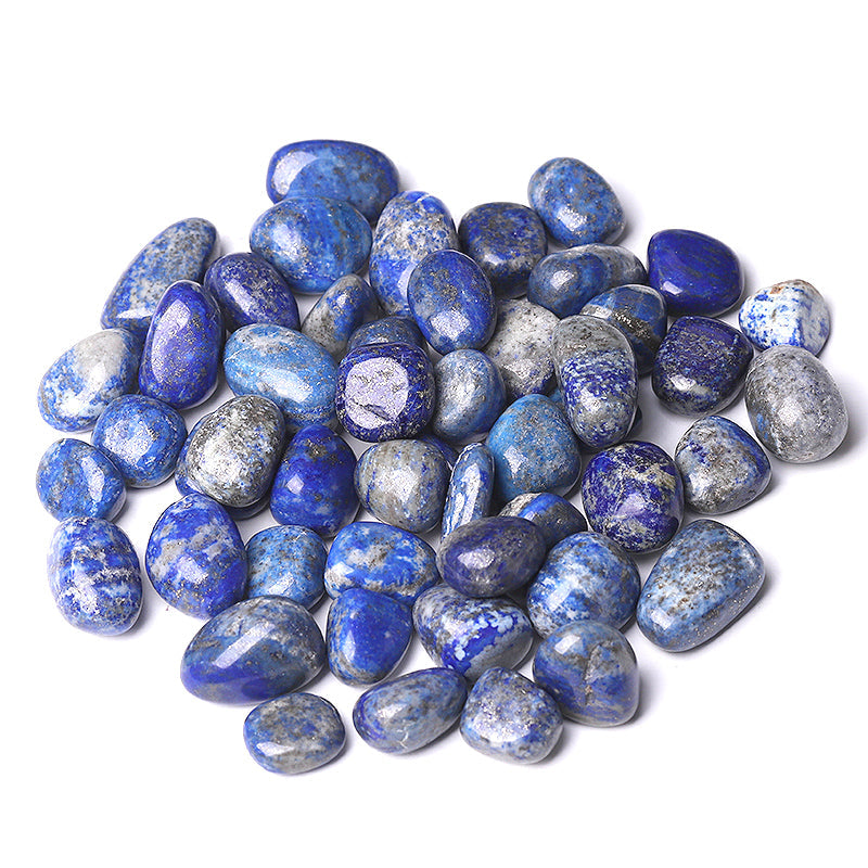 0.5kg Polished Lapis Lazuli Blue Tumbled Stones for Healing