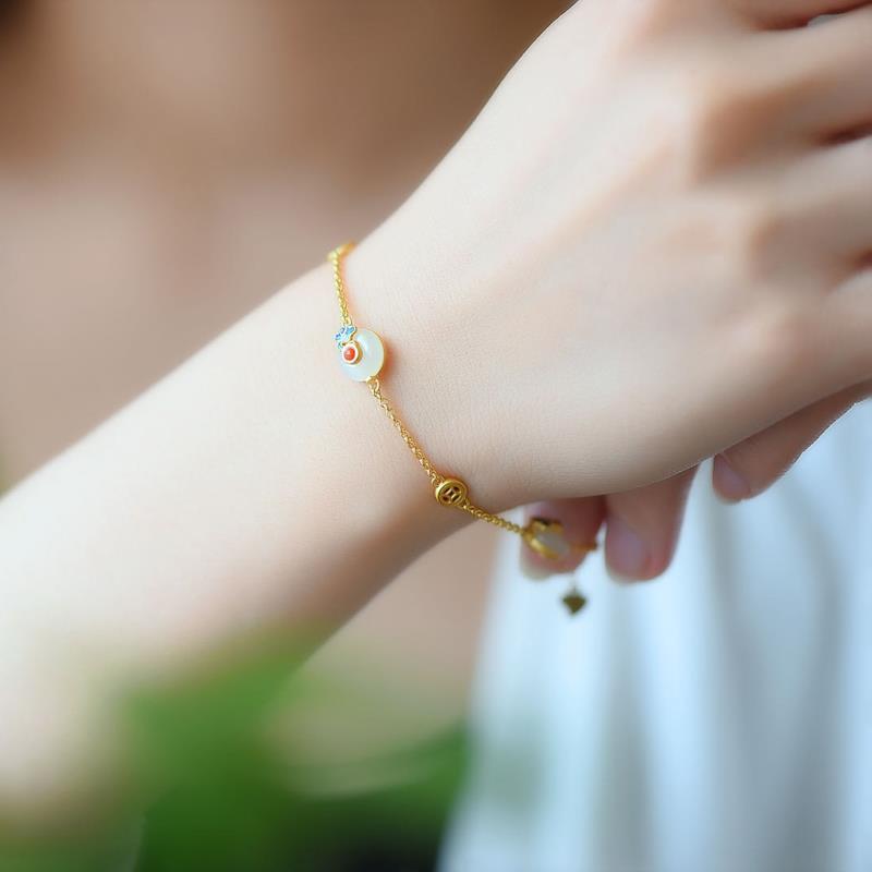 White Jade Protection Bracelet | Luck & Harmony