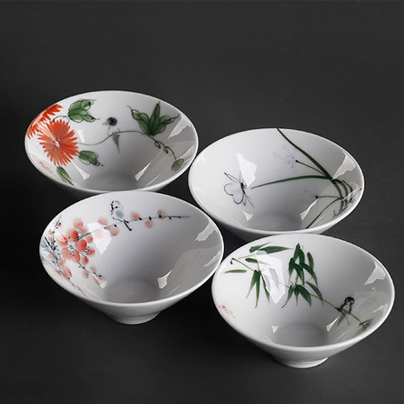 Vintage Ceramic Kung Fu Tea Cup | Zen Decor 60ml