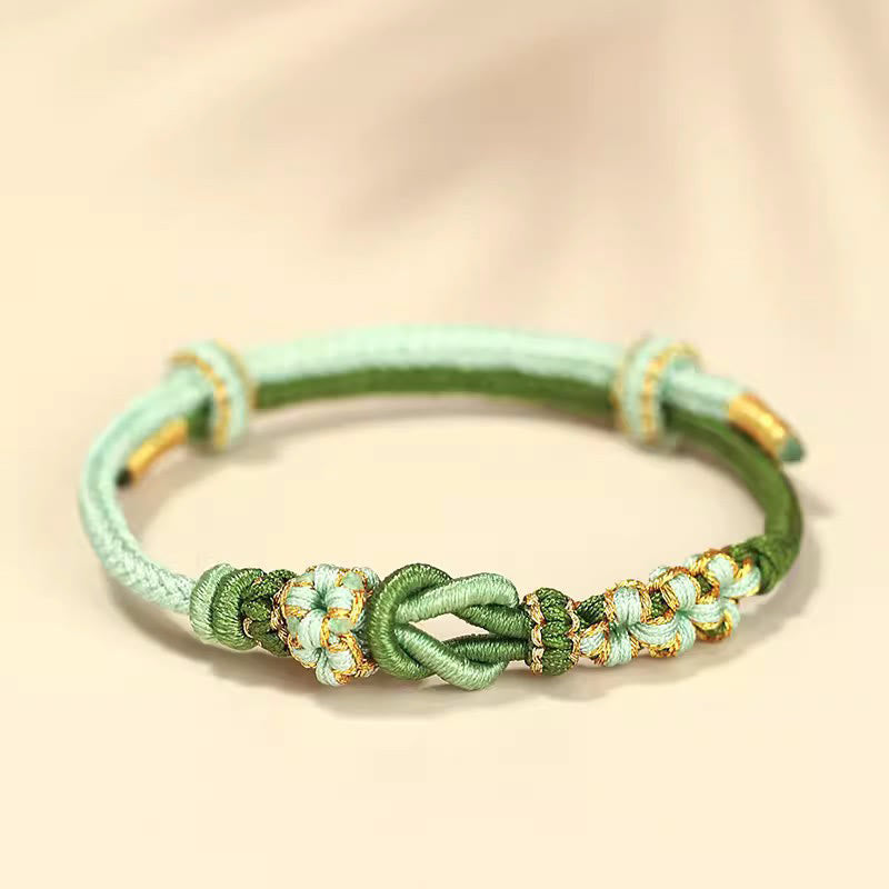 Handmade Red String Bracelet Eight Thread Peace Knot Protection
