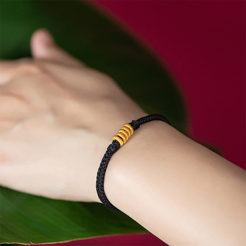 Red String Protection Bracelet with King Kong Knot for Luck