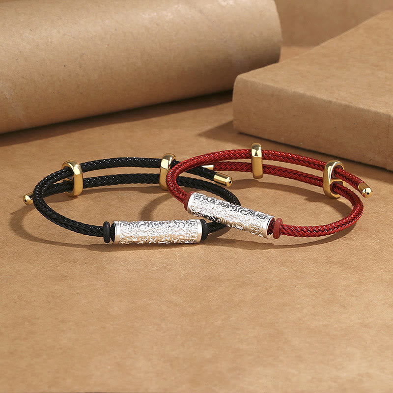 Tai Sui Protection Red String Braided Bracelet 14-20cm